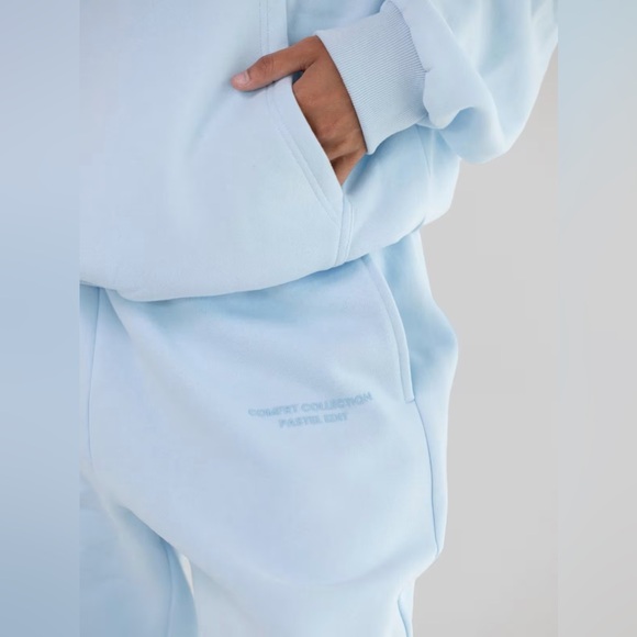 Comfrt Baby Blue Pastel Hoodie - S - Picture 5 of 12